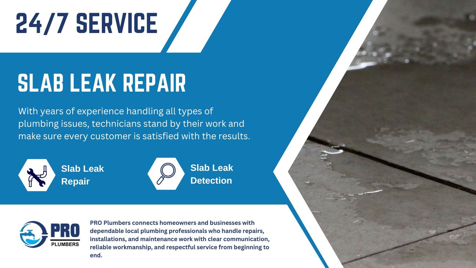Slab Leak Repair in Queen Creek